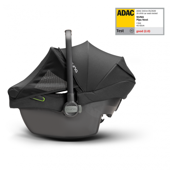 Nuna - Scoica auto i-Size Pipa Next Caviar, nastere - 83 cm, testata ADAC [11]