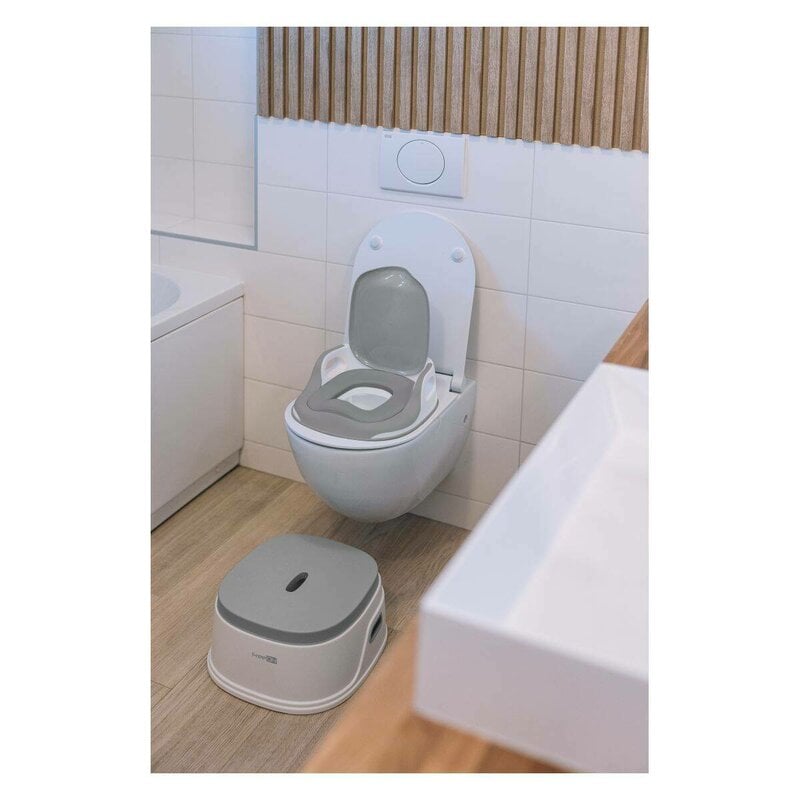 Olita 3 in 1, FreeON, Utilizata atat ca olita, Adaptor pentru toaleta cu manere laterale, Inaltator [11]