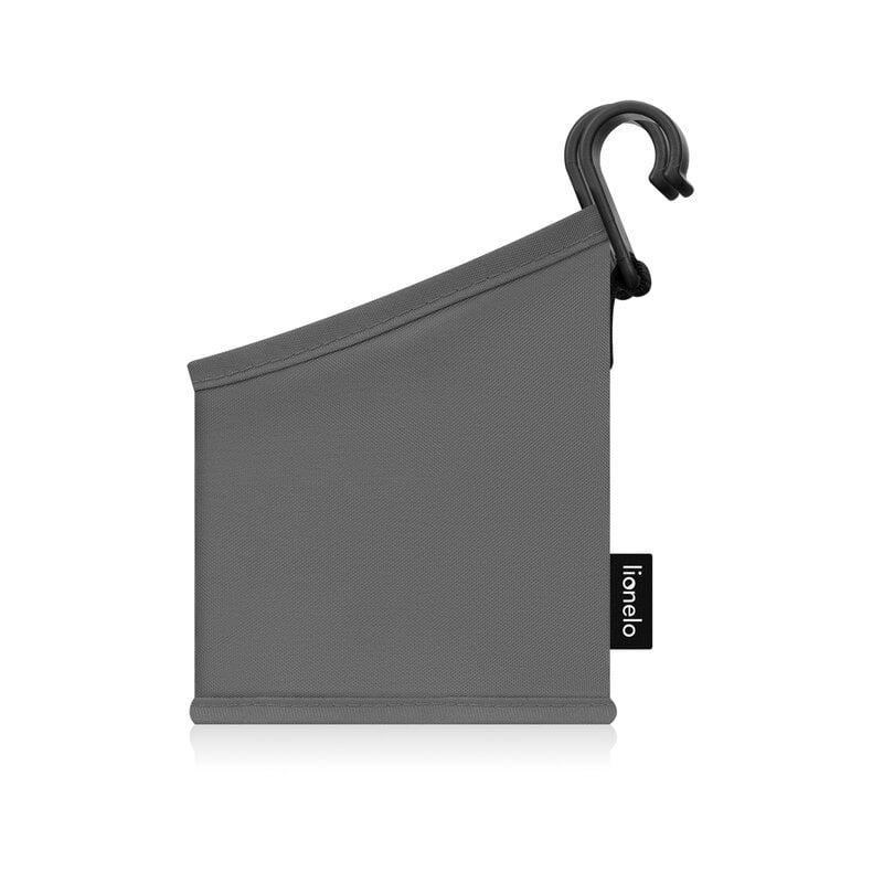 Organizator multifunctional, Lionelo, Sidepocket S, 26x12x15 cm, 2 compartimente, Universal, Constructie ranforsata, Gri [6]