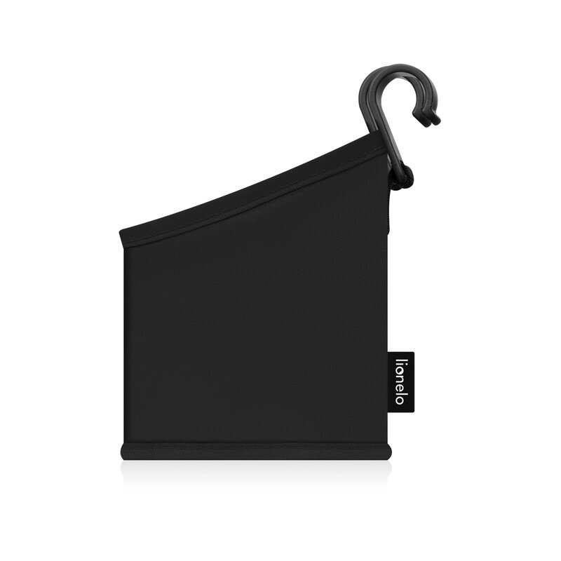 Organizator multifunctional, Lionelo, Sidepocket S, 26x12x15 cm, 2 compartimente, Universal, Constructie ranforsata, Negru [7]