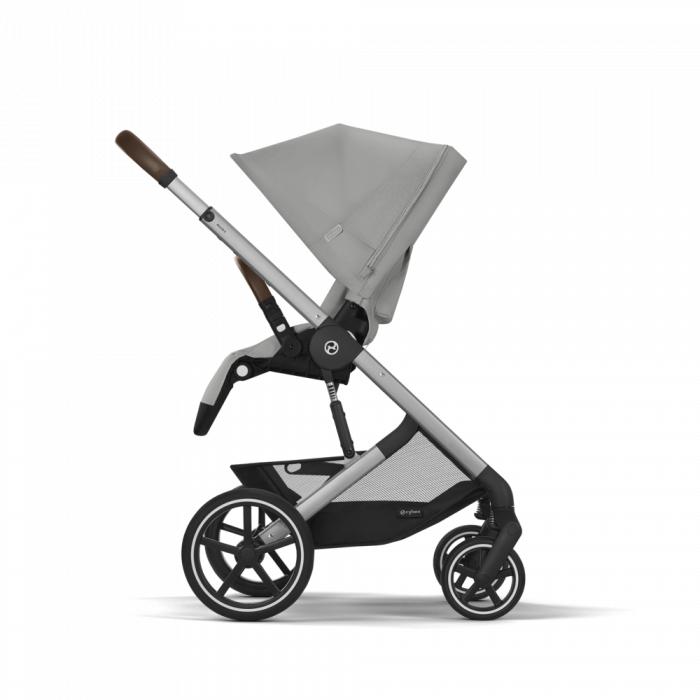 Pachet carucior 4 in 1 Cybex Balios S Lux + landou + scoica auto Cloud G Plus + baza isofix 360 [6]