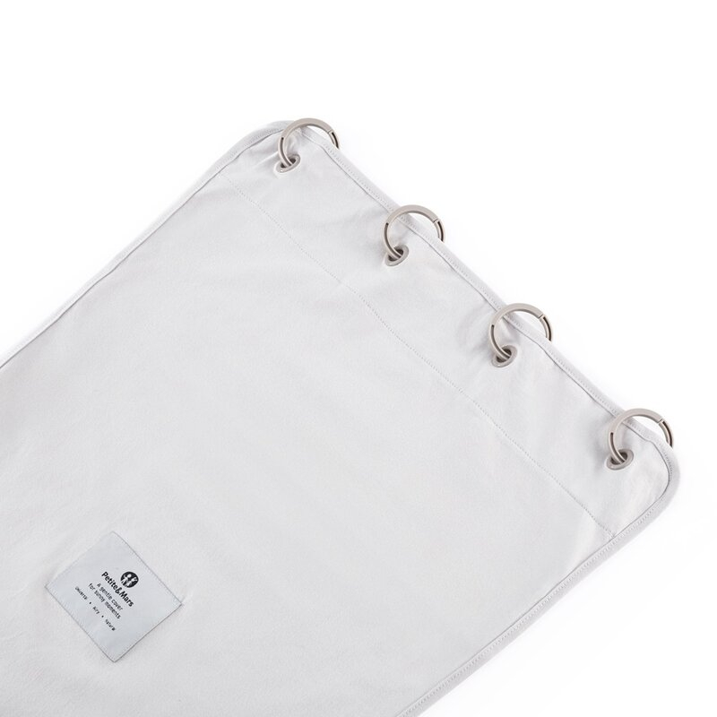 Parasolar textil, Petite&Mars, Din Bumbac, Pentru soare si vant, Universal, Protectie UV SPF40+, Potrivit pentru carucioare si scaune auto, 45 × 51 cm, Champagne [2]