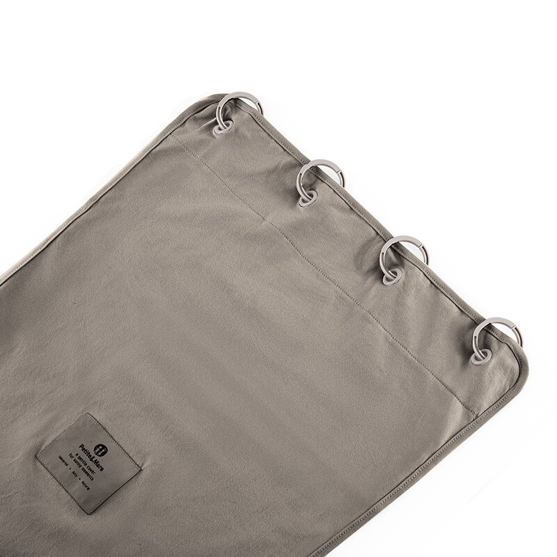 Parasolar textil, Petite&Mars, Din Bumbac, Pentru soare si vant, Universal, Protectie UV SPF40+, Potrivit pentru carucioare si scaune auto, 45 × 51 cm, Mocha Mousse [2]