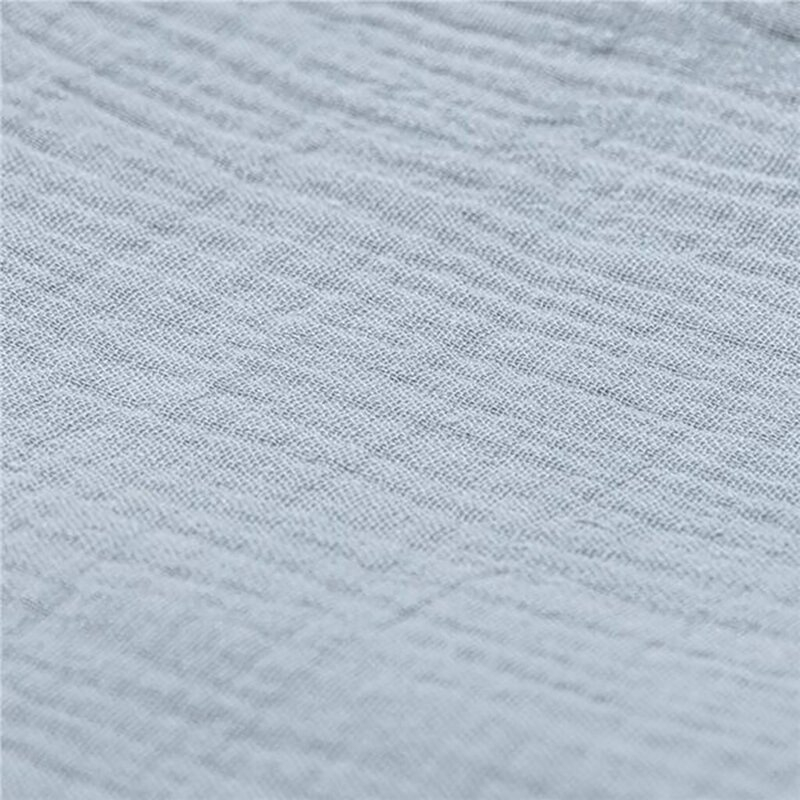 Paturica bebe, New Baby, 70x100 cm, Din muselina, 100% bumbac certificat Oeko Tex Standard 100, Grey [3]