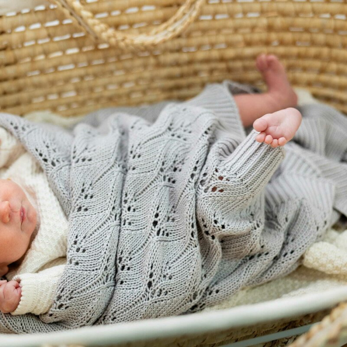 Paturica, Bocioland, Milano, Pentru copii, Moale, Din bambus si bumbac, Cu proprietati de termoreglare, Antialergica si antibacteriana, Dimensiune mare 80 x 100 cm, Pink [7]