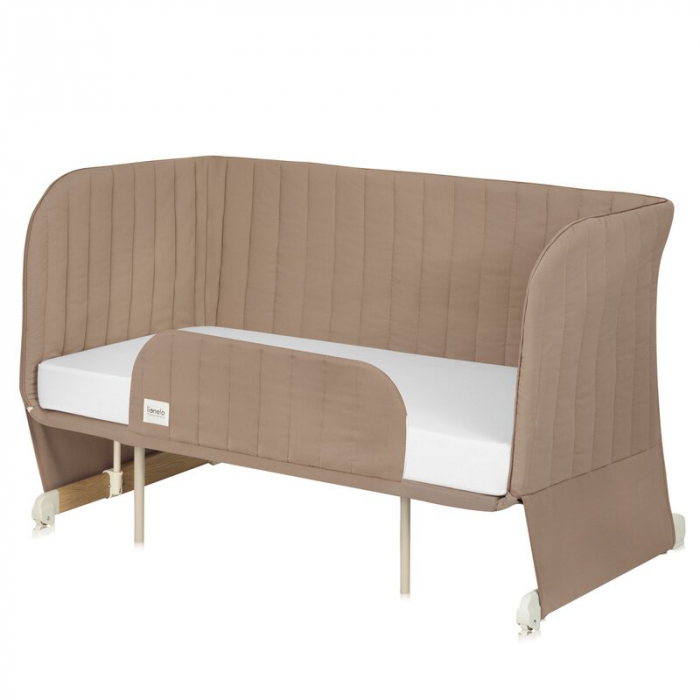 Patut co-sleeper, Lionelo, Thomi Plus, 5 in 1, Multifunctional, Sustine pana la 9 kg ca patut, 15 kg tarc de joaca, 100 kg canapea, Inaltime reglabila in 7 pozitii, De la nastere pana la 4 ani, Cu 2 s [38]