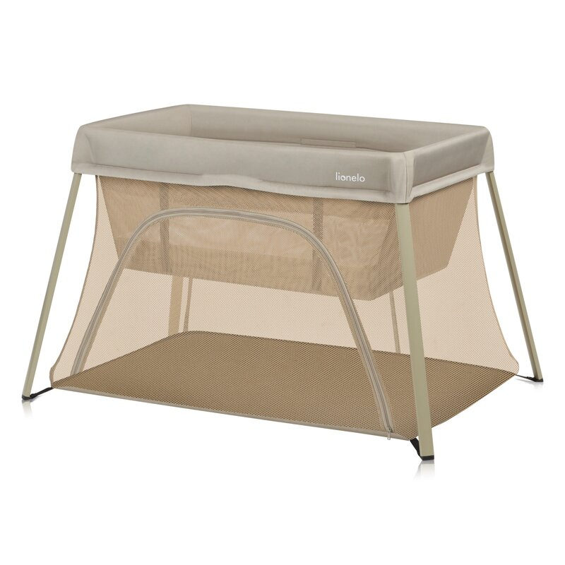 Patut multifunctional, Lionelo, Alice, 3 in 1, 2 trepte de inaltime pentru saltea, Pliabil, Material rezistent Oxford 300D, Cu iesire laterala, Geanta de transport, Pana 15 kg, 0 luni+, 104×70×74 cm,  [1]