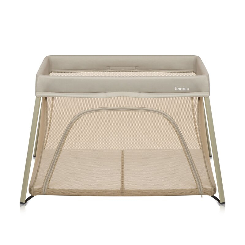 Patut multifunctional, Lionelo, Alice, 3 in 1, 2 trepte de inaltime pentru saltea, Pliabil, Material rezistent Oxford 300D, Cu iesire laterala, Geanta de transport, Pana 15 kg, 0 luni+, 104×70×74 cm,  [8]