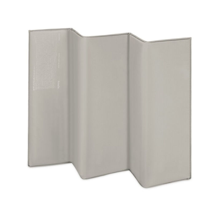 Patut pliant, Lionelo, Amelie, Cu intrare laterala, 100.5×70.5 cm, Include salteluta, roti, geanta pentru transport, Constructie usoara- 7 kg, Cadru stabil din otel, Bej [10]