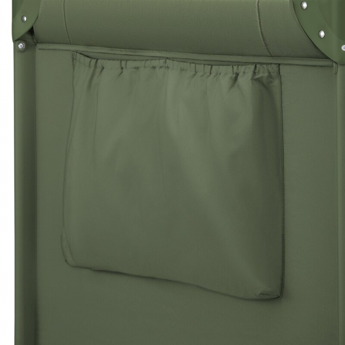 Patut pliant, Lionelo, Jasmin Easy Fold, Pana la 15 kg, Usor de pliat, Cu doua nivele, Cu saltea ergonomica T25, Cu intrare laterala cu fermoar, 2 roti cu frana, 123 x 67 cm, Conform cu EN 716, 0-36 l [13]