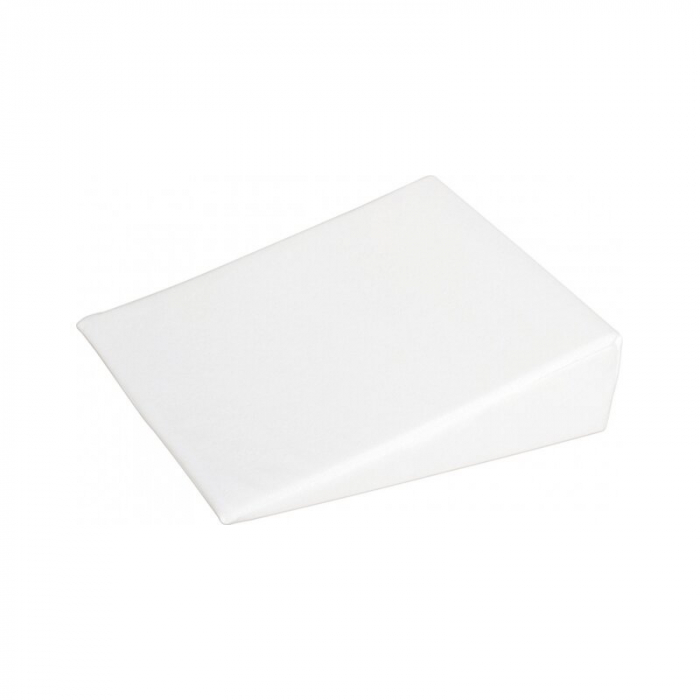 Perna inclinata, Bubaba, Antireflux, Cu husa din bumbac, 60 x 37 x 1,5-10 cm, Alba [1]