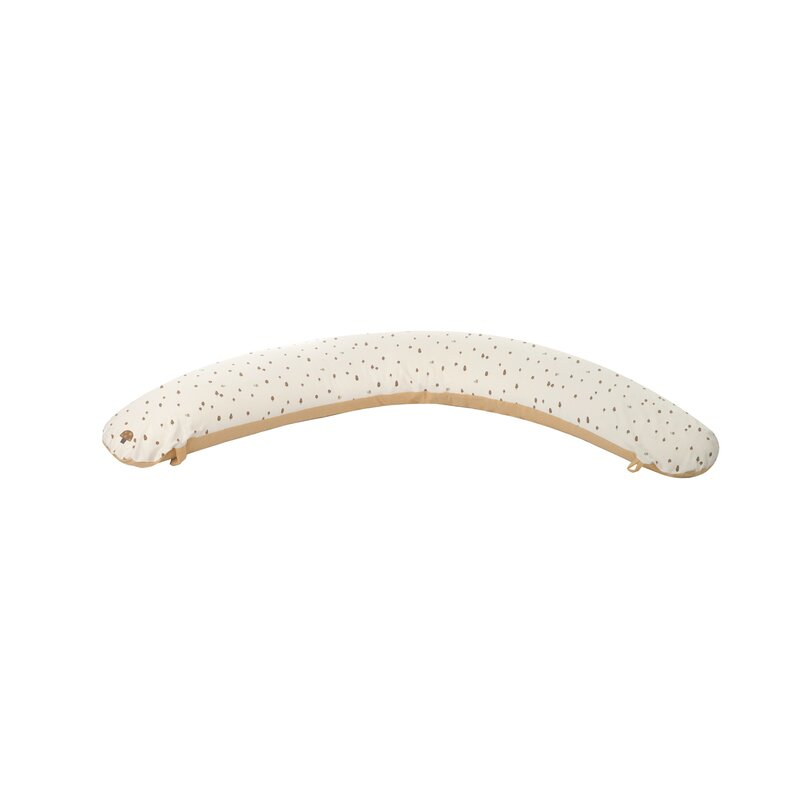Perna multifunctionala XXL, Jane, Pentru mamica si bebelus, Cu husa detasabila, Sesame [1]