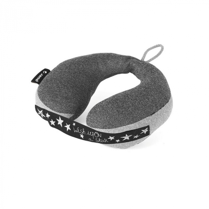 Perna pentru gat copii, Jane, Pentru calatorii, 16.5 x 6 x 9 cm, 0 - 18 luni, Jet Black [2]