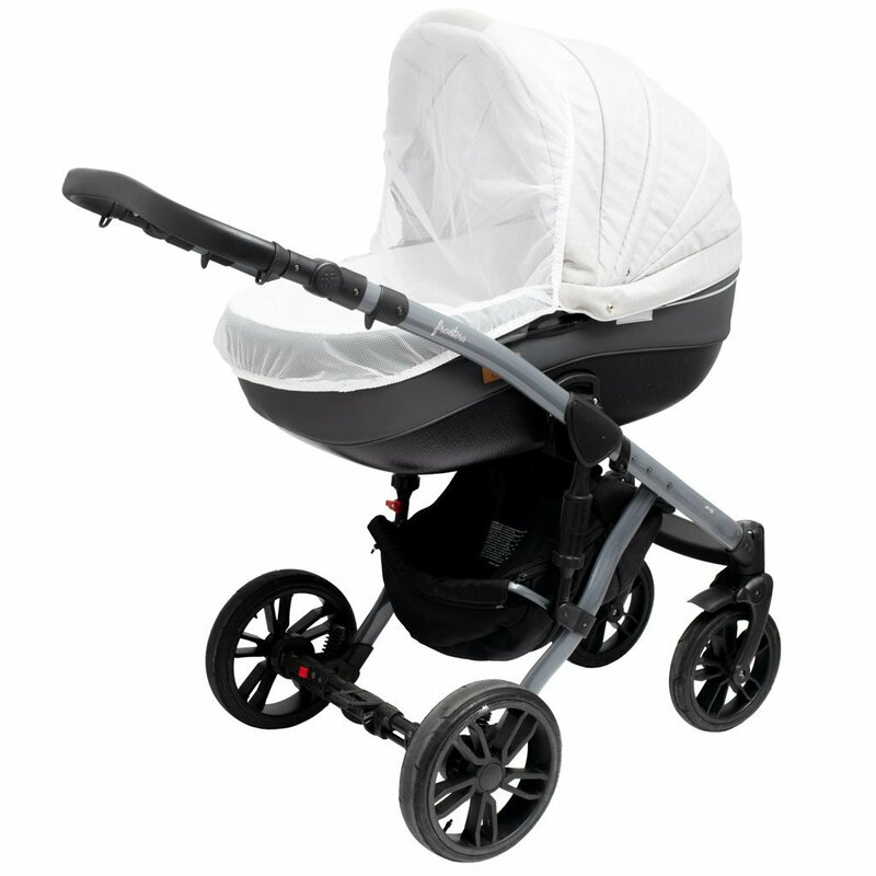 Plasa tantari universala, New Baby, Pentru carucior, 45x85 cm, White [1]