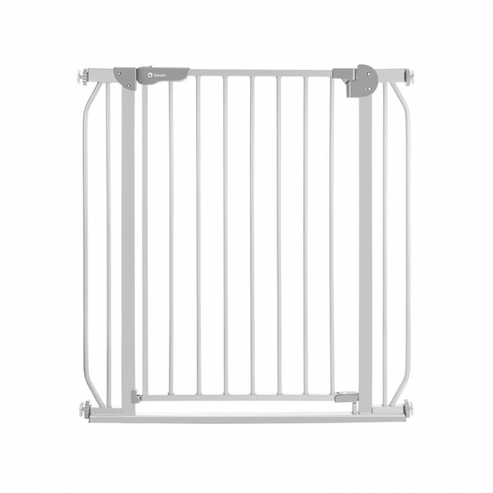 Poarta de siguranta, Lionelo, Truus Slim, Prin presiune, 105 cm, Conform cu standardul european de securitate EN1930, Gri [1]