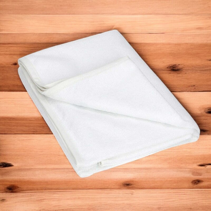 Protectie impermeabila, Qmini, Pentru patuturi 160x80 cm, Alb [3]