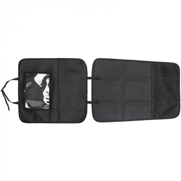 Protectie scaun auto, FreeON, Bancheta si spatar, Cu organizator, 3 in 1, Dimensiune 123x48.5 cm, Negru [13]