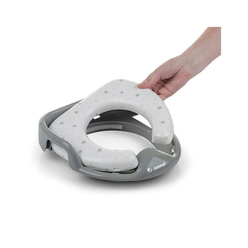 Reductor toaleta, Jane, Cu perna confortabila si detasabila, Dim Grey [2]