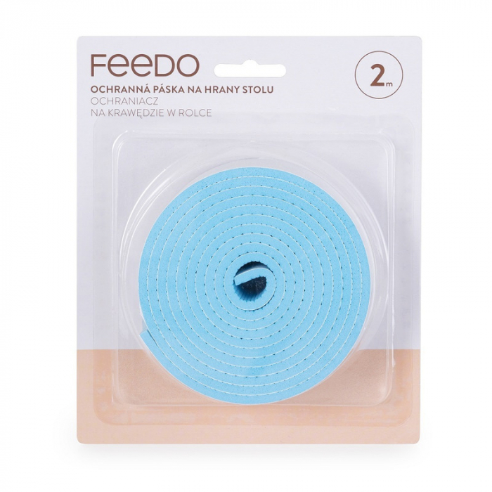 Rola protectie, Feedo, Pentru margini ascutite, Moale si atenuanta, Lungime 2 m, Albastru [2]