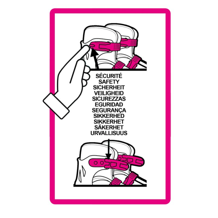 Role, Stamp, De la incepator la avansat, Cu 3 roti, Ajustabile, Inchidere prin velcro, Cu frana, Marime 27-30, Barbie [6]