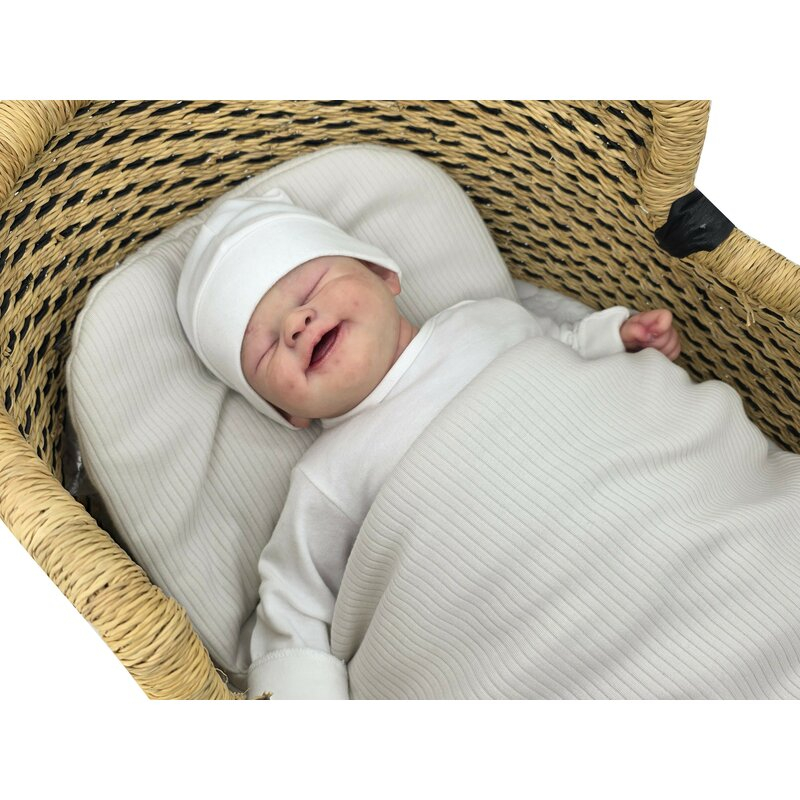 Sac de dormit multifunctional, MimiNu, Pentru patut, landou sau cosulet, Din bumbac interlock, Materiale certificate Oeko Tex Standard 100, Soft Powder Pink [5]