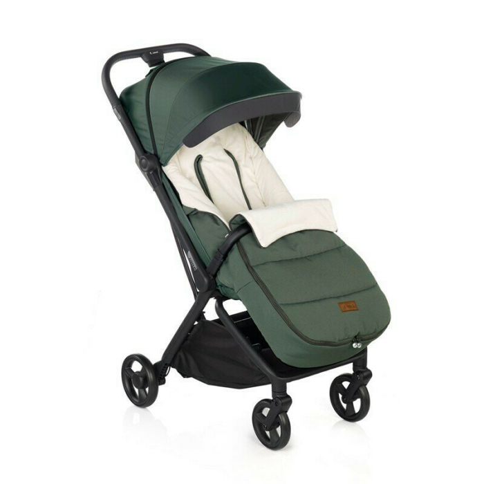 Sac de iarna, Jane, Dart, Pentru carucior, Universal, 13 x 45 x 93 cm, Material exterior hidrofug, Botanic [4]