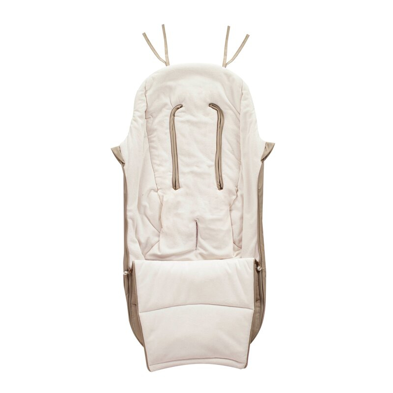 Sac de iarna, Jane, Dart, Pentru carucior, Universal, 13 x 45 x 93 cm, Material exterior hidrofug, Coal [5]