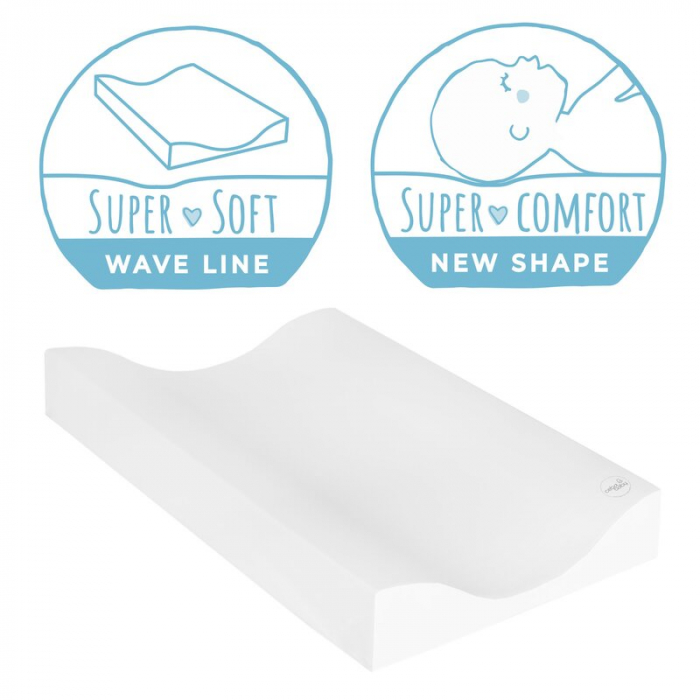 Saltea de infasat, Ceba Baby, Cosy, Moale, 50 x 70 cm, 0-12 luni, Lolly Polly Lama [4]
