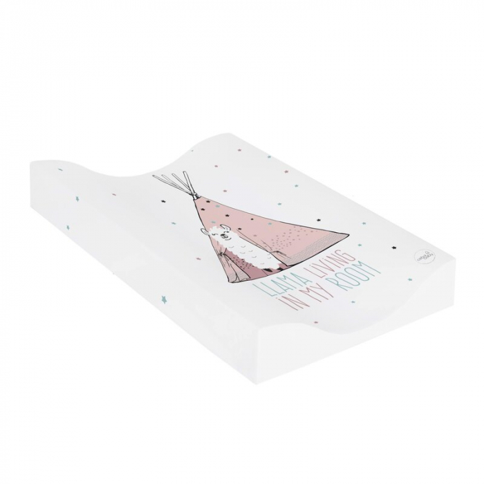 Saltea de infasat, Ceba Baby, Cosy, Moale, 50 x 70 cm, 0-12 luni, Lolly Polly Lama [2]