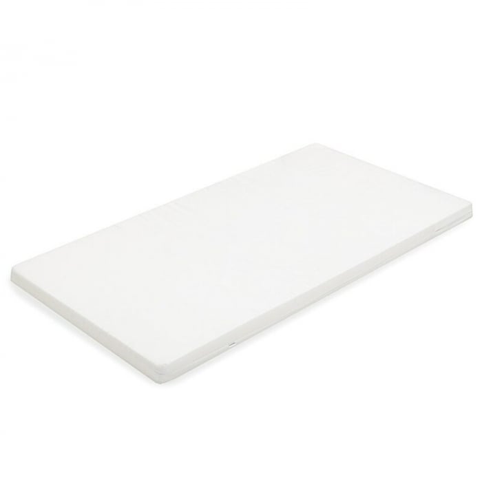 Saltea patut bebe, New Baby, Basic, Din spuma, Cu husa detasabila, 120x60x5 cm, 0 luni+, White [1]