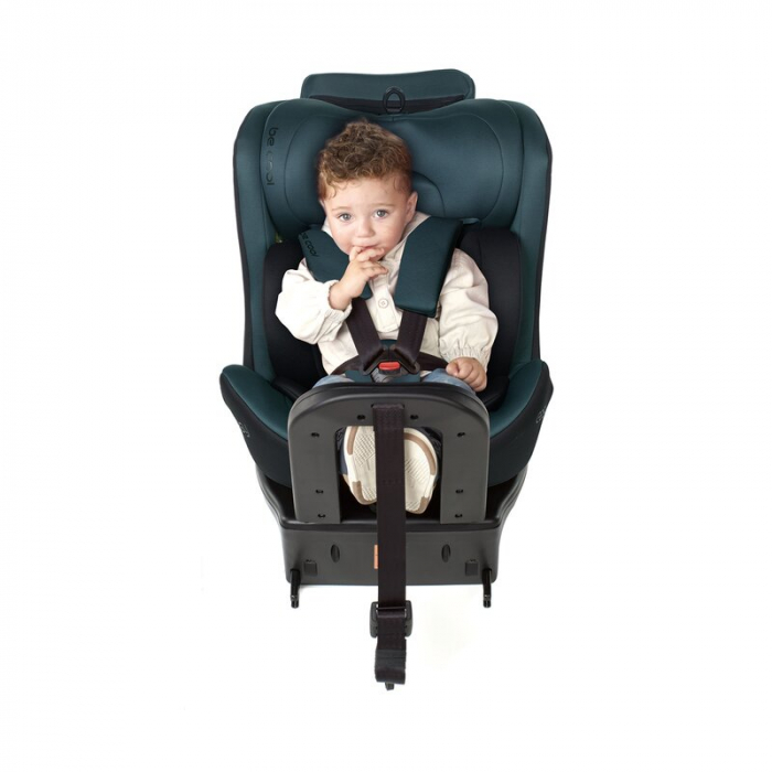 Scaun auto, Be Cool, Easy I-Size, Rotire 360 grade, 40 - 150 cm, 0 - 36 kg, Cu Isofix si Centura Top Tether, Conform cu standardul european de securitate ECE R129, Be Petrol [16]