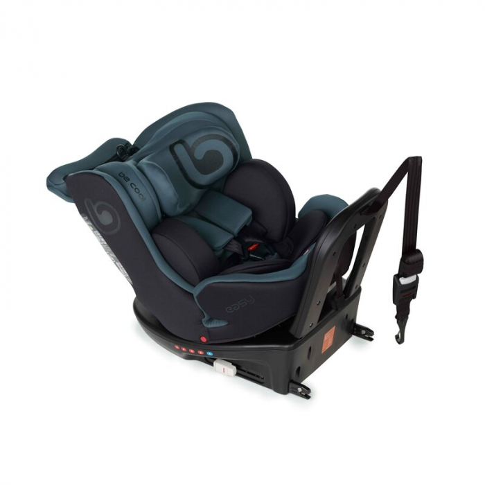 Scaun auto, Be Cool, Easy I-Size, Rotire 360 grade, 40 - 150 cm, 0 - 36 kg, Cu Isofix si Centura Top Tether, Conform cu standardul european de securitate ECE R129, Be Petrol [1]