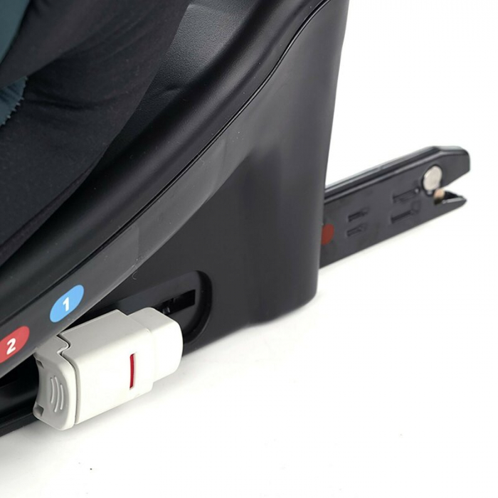 Scaun auto, Be Cool, Easy I-Size, Rotire 360 grade, 40 - 150 cm, 0 - 36 kg, Cu Isofix si Centura Top Tether, Conform cu standardul european de securitate ECE R129, Antracita [5]