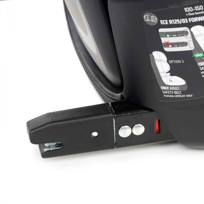Scaun auto, Be Cool, Foldy, I-Size, Cu sistem isofix, Pliabil, 100-150 cm, 4-12 ani, Conform cu standardul european de securitate ECE R129, Be Petrol [14]