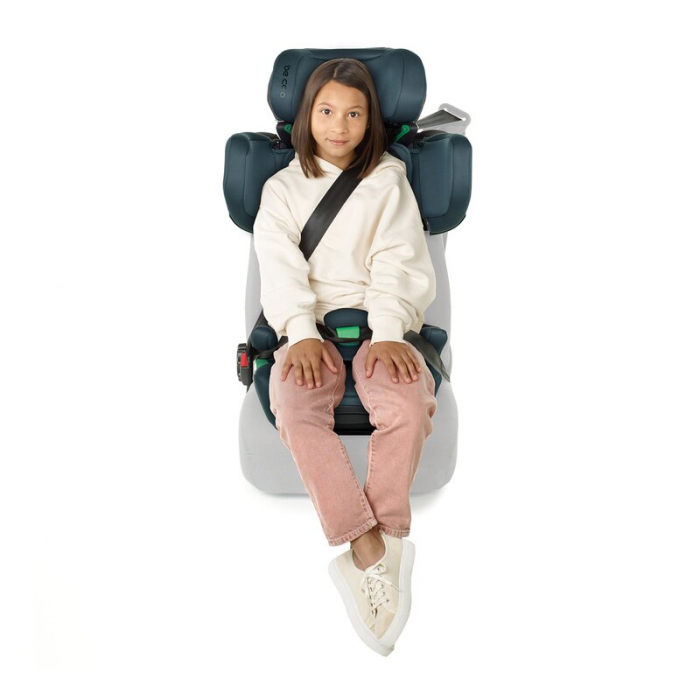 Scaun auto, Be Cool, Foldy, I-Size, Cu sistem isofix, Pliabil, 100-150 cm, 4-12 ani, Conform cu standardul european de securitate ECE R129, Be Petrol [19]