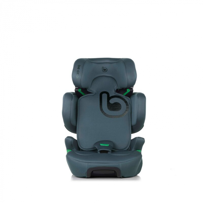Scaun auto, Be Cool, Foldy, I-Size, Cu sistem isofix, Pliabil, 100-150 cm, 4-12 ani, Conform cu standardul european de securitate ECE R129, Be Petrol [3]