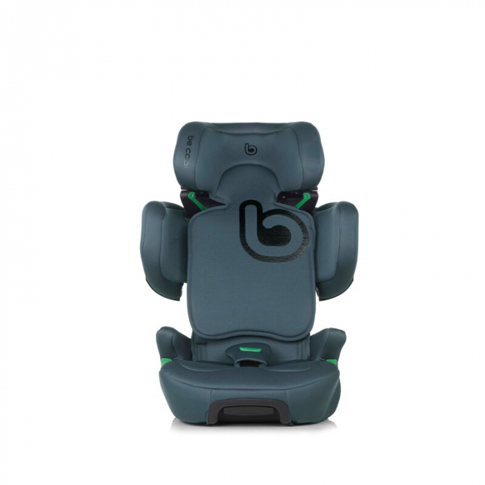 Scaun auto, Be Cool, Foldy, I-Size, Cu sistem isofix, Pliabil, 100-150 cm, 4-12 ani, Conform cu standardul european de securitate ECE R129, Be Petrol [5]