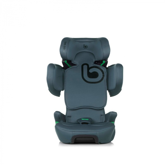 Scaun auto, Be Cool, Foldy, I-Size, Cu sistem isofix, Pliabil, 100-150 cm, 4-12 ani, Conform cu standardul european de securitate ECE R129, Be Petrol [6]