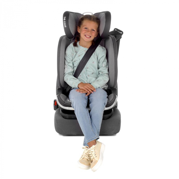 Scaun auto, Be Cool, Mars I-Size, 100-150 cm, 4-12 ani, Cu isofix, Protectie superioara in caz de impact lateral - SPS, Cu tetiera reglabila, Conform cu standardul european de securitate ECE R129, Dar [11]