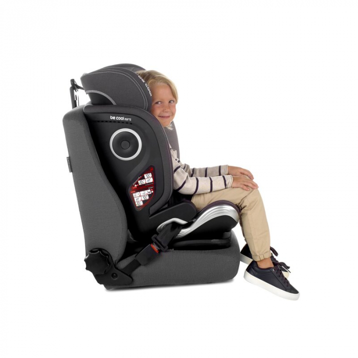 Scaun auto, Be Cool, Mars I-Size, 100-150 cm, 4-12 ani, Cu isofix, Protectie superioara in caz de impact lateral - SPS, Cu tetiera reglabila, Conform cu standardul european de securitate ECE R129, Dar [12]