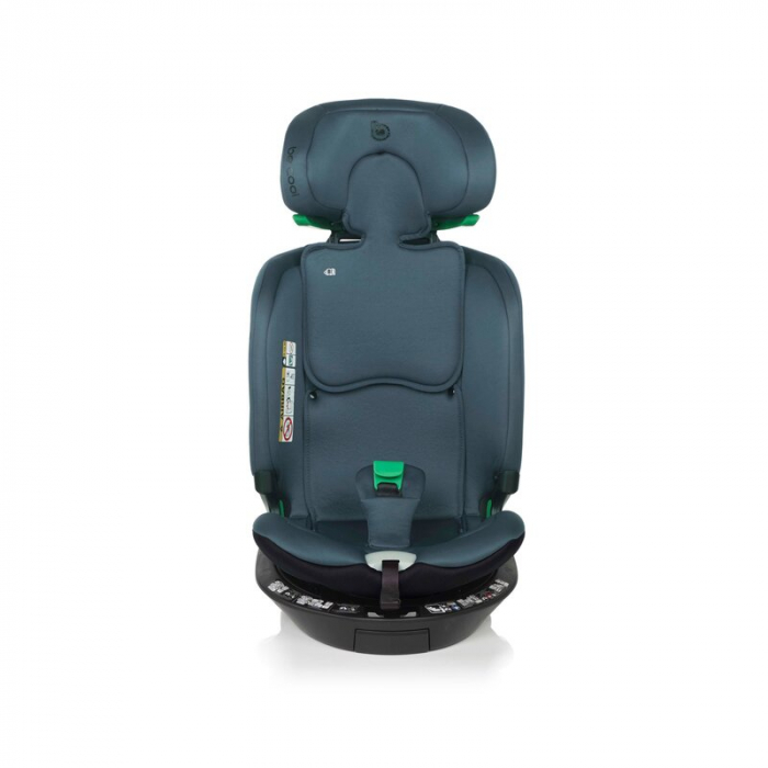 Scaun auto, Be Cool, Wagon I-Size, Rotire 360 grade, 40 - 150 cm, 0 - 36 kg, Cu Isofix si picior stabilizator, Cu protectie laterala de siguranta, Conform cu standardul european de securitate ECE R129 [3]