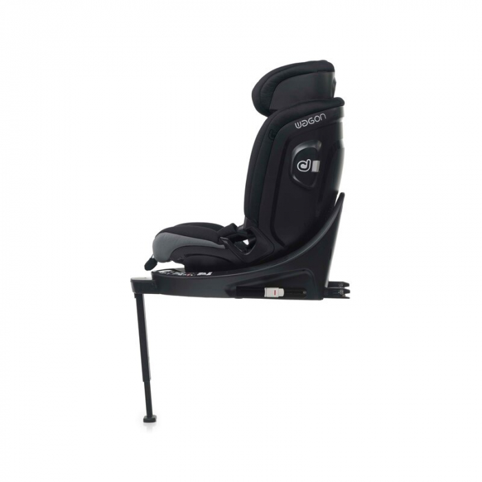 Scaun auto, Be Cool, Wagon I-Size, Rotire 360 grade, 40 - 150 cm, 0 - 36 kg, Cu Isofix si picior stabilizator, Cu protectie laterala de siguranta, Conform cu standardul european de securitate ECE R129 [18]