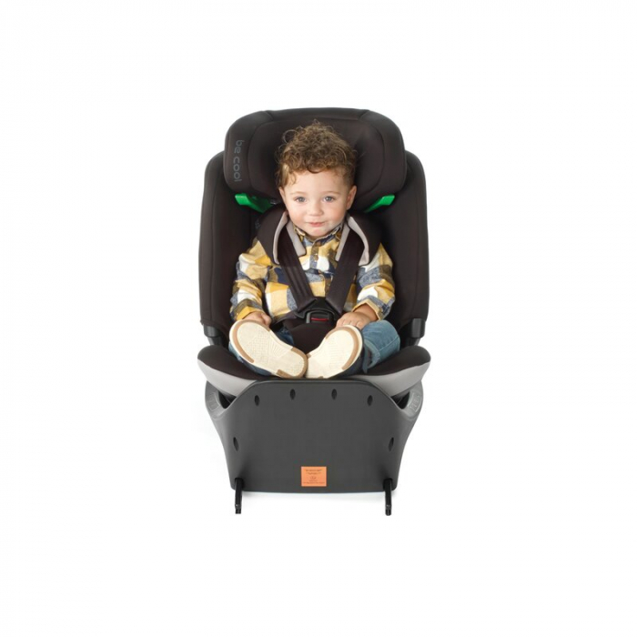 Scaun auto, Be Cool, Wagon I-Size, Rotire 360 grade, 40 - 150 cm, 0 - 36 kg, Cu Isofix si picior stabilizator, Cu protectie laterala de siguranta, Conform cu standardul european de securitate ECE R129 [9]