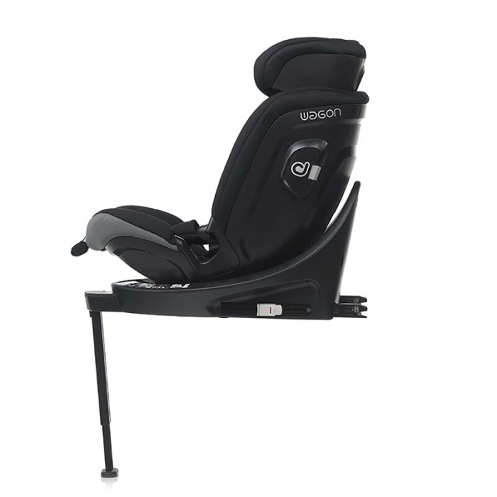 Scaun auto, Be Cool, Wagon I-Size, Rotire 360 grade, 40 - 150 cm, 0 - 36 kg, Cu Isofix si picior stabilizator, Cu protectie laterala de siguranta Conform cu standardul european de securitate ECE R129, [6]