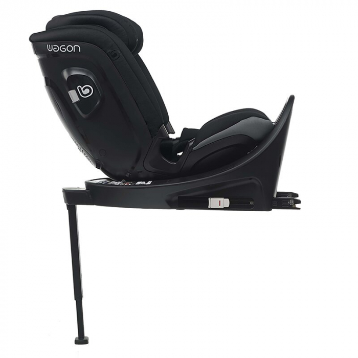 Scaun auto, Be Cool, Wagon I-Size, Rotire 360 grade, 40 - 150 cm, 0 - 36 kg, Cu Isofix si picior stabilizator, Cu protectie laterala de siguranta Conform cu standardul european de securitate ECE R129, [4]