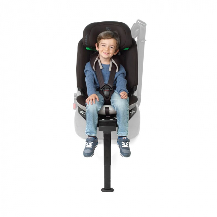 Scaun auto, Be Cool, Wagon I-Size, Rotire 360 grade, 40 - 150 cm, 0 - 36 kg, Cu Isofix si picior stabilizator, Cu protectie laterala de siguranta, Conform cu standardul european de securitate ECE R129 [16]