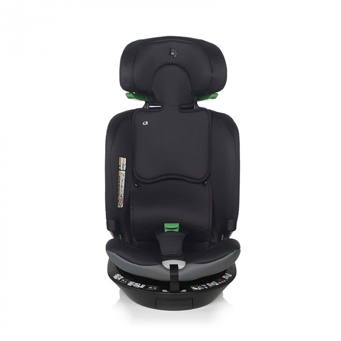 Scaun auto, Be Cool, Wagon I-Size, Rotire 360 grade, 40 - 150 cm, 0 - 36 kg, Cu Isofix si picior stabilizator, Cu protectie laterala de siguranta Conform cu standardul european de securitate ECE R129, [12]