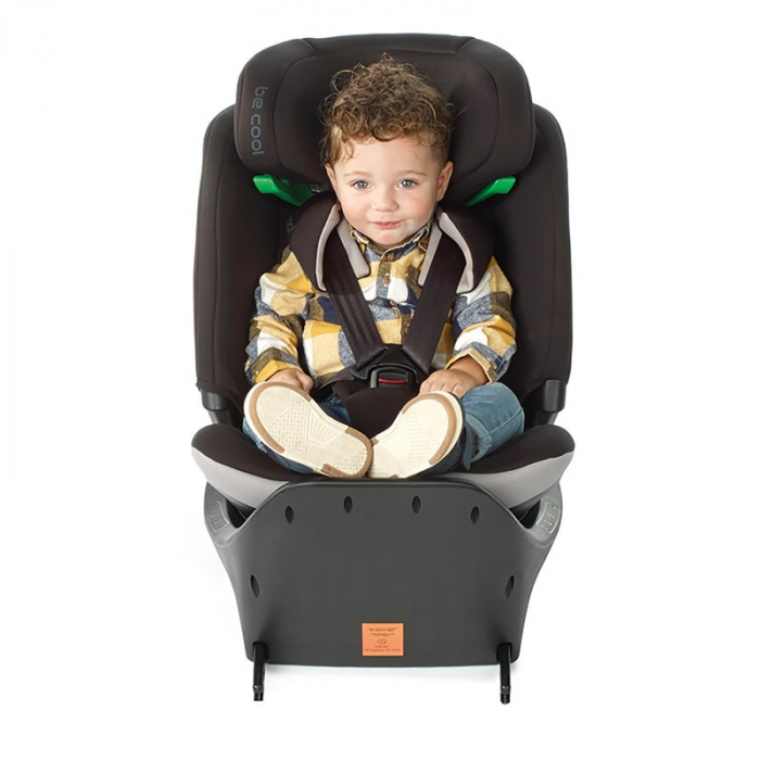 Scaun auto, Be Cool, Wagon I-Size, Rotire 360 grade, 40 - 150 cm, 0 - 36 kg, Cu Isofix si picior stabilizator, Cu protectie laterala de siguranta Conform cu standardul european de securitate ECE R129, [10]