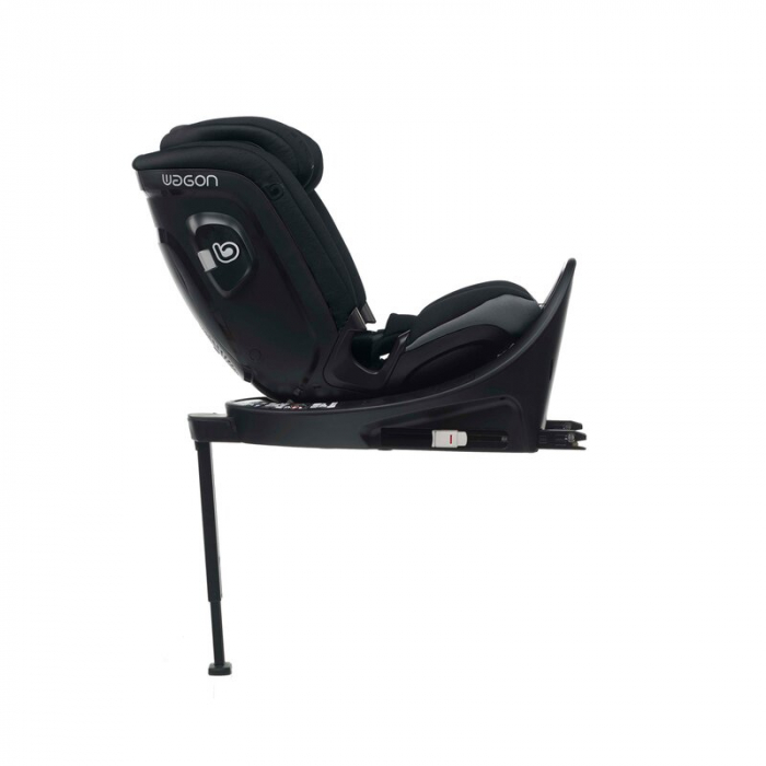 Scaun auto, Be Cool, Wagon I-Size, Rotire 360 grade, 40 - 150 cm, 0 - 36 kg, Cu Isofix si picior stabilizator, Cu protectie laterala de siguranta, Conform cu standardul european de securitate ECE R129 [19]