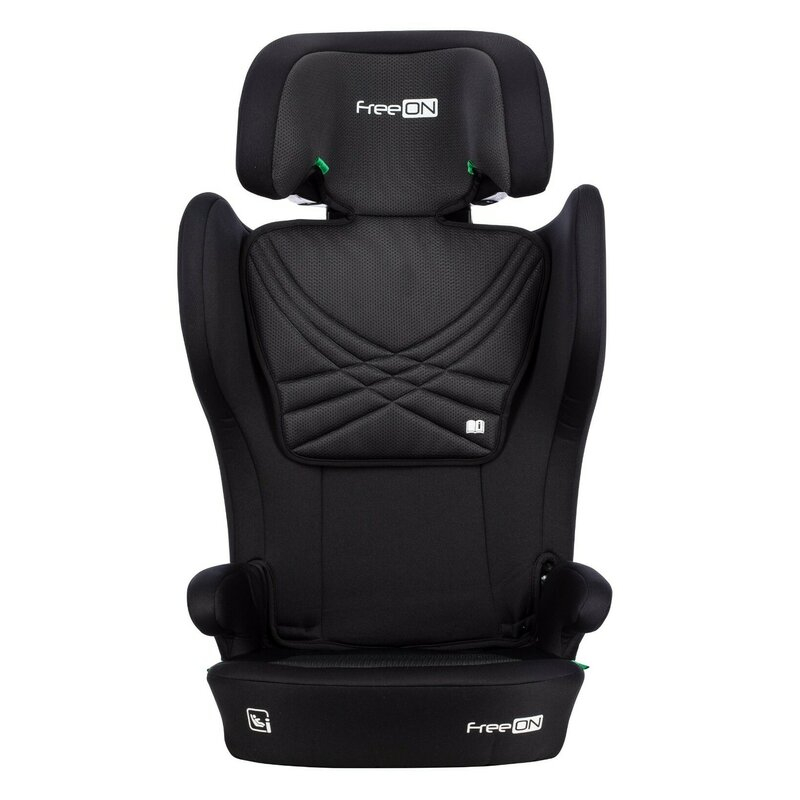 Scaun auto, FreeON, Olymp, I-Size, Cu sistem isofix, Pliabil, 100-150 cm, 4-12 ani, Conform cu standardul european de securitate ECE R129, Black [2]